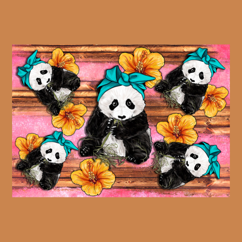 Baby Panda Flowers Heavyweight Hoodie by Artiststas | Teevron