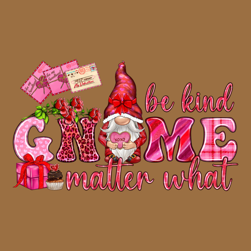 Be Kind Gnome Matter What Valentine's Day Vintage Tee by HowdyJamesFarm | Teevron