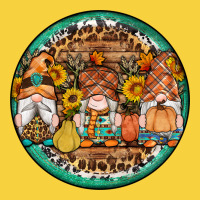 Fall Gnomes Round Earrings 4 Premium Sweatshirt | Teevron