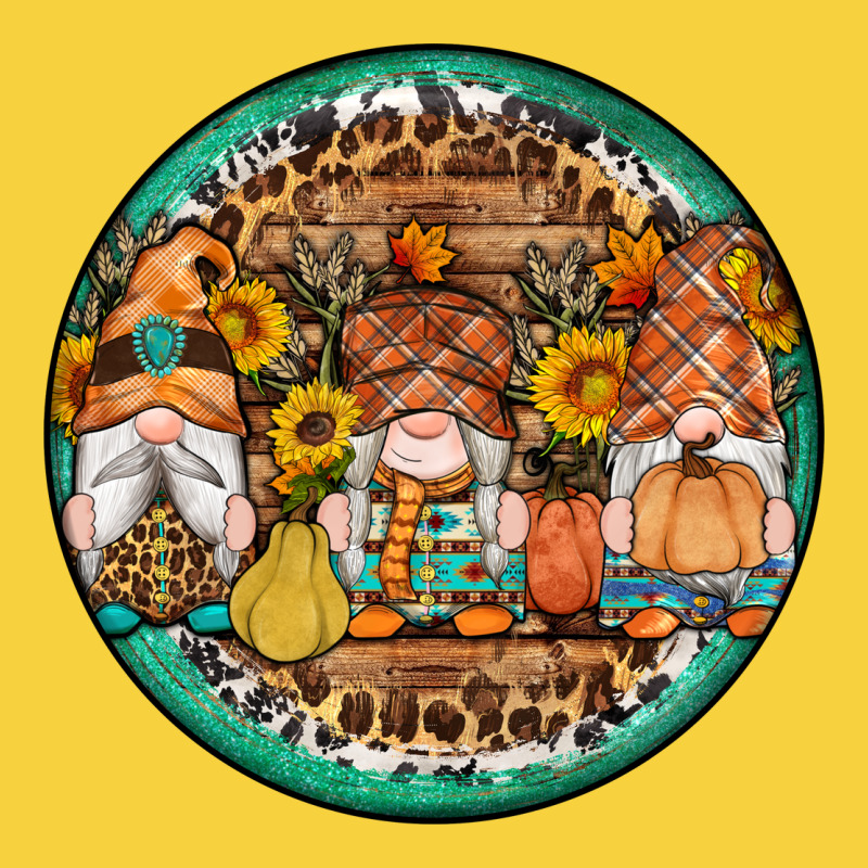 Fall Gnomes Round Earrings 4 Premium Sweatshirt by Artiststas | Teevron