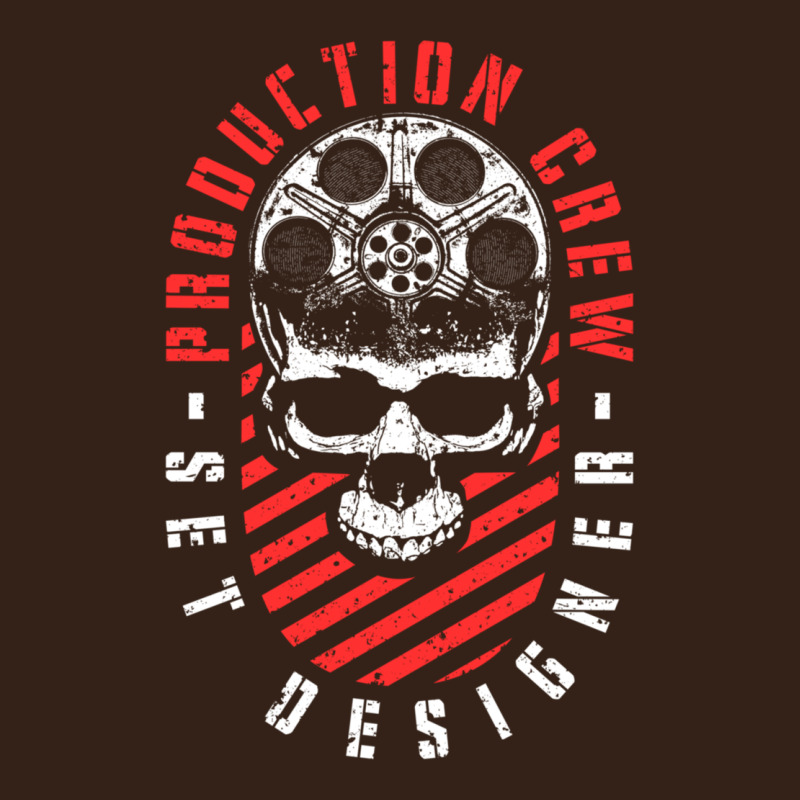Production Crew Set Designer Movie Film Halloween Skull Heavy Core Tee by minhPixels | Teevron