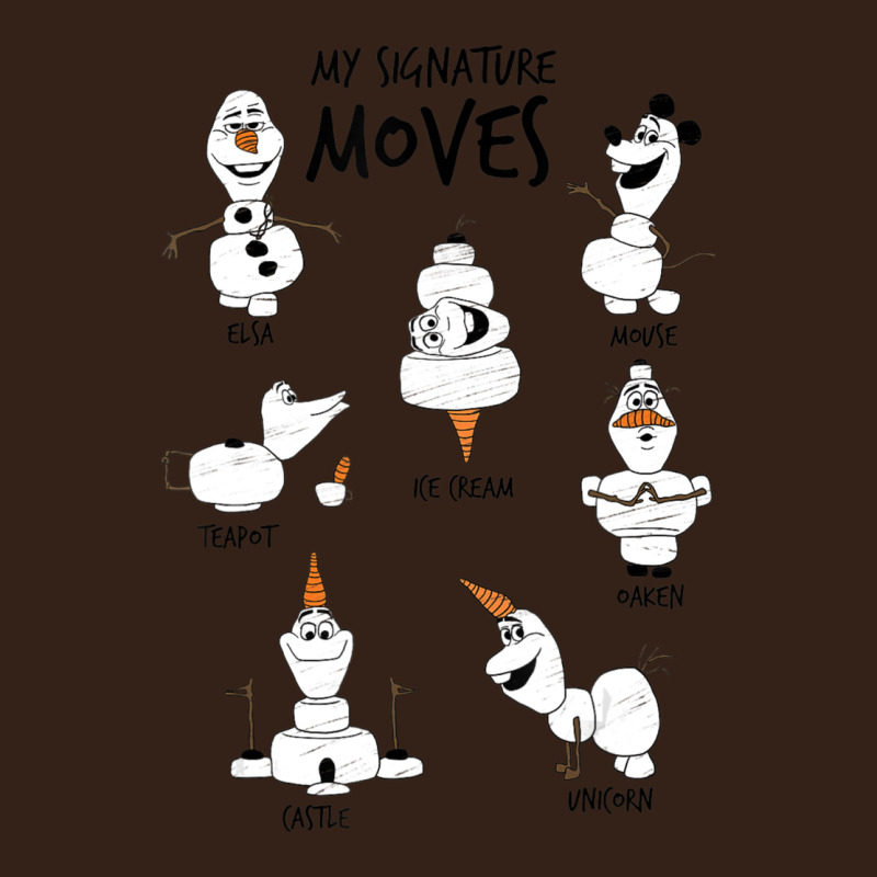 Frozen 2 Olaf My Signature Moves Heavy Core Tee by minhPixels | Teevron