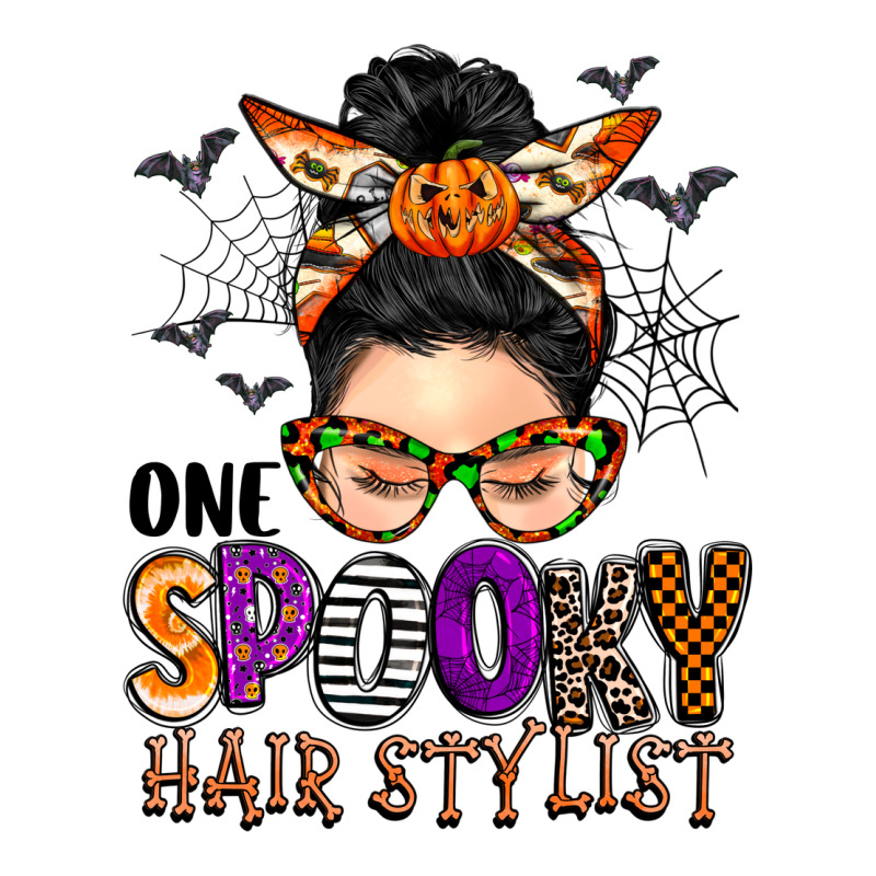 One Spooky Hair Stylist Premium Tee by BarkalooDesign | Teevron
