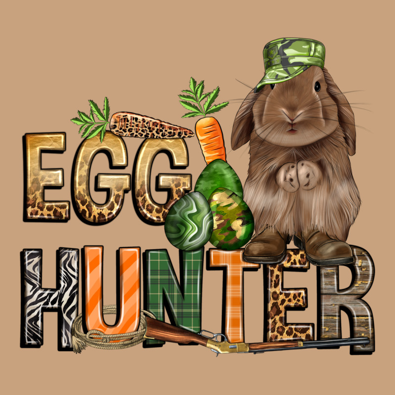 Egg Hunter With Rabbit Easter Day Vintage Tee by HowdyJamesFarm | Teevron