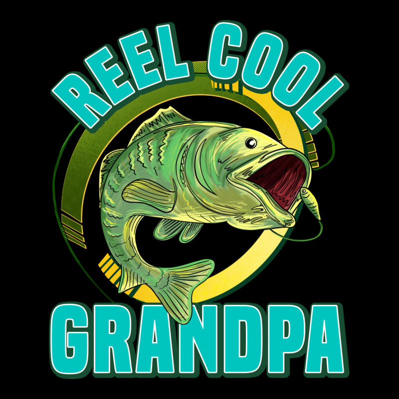 Reel Cool Grandpa Ladies Tee by Jasminsmagicworld | Teevron