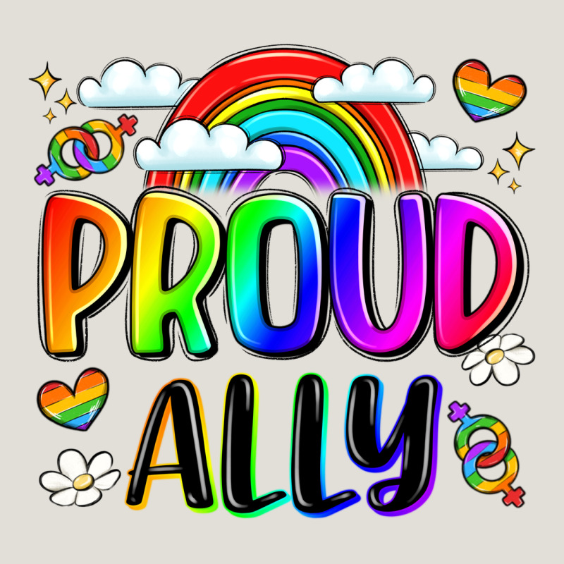 Proud Ally Heavy Core Tee by LillyAllenDesigns | Teevron