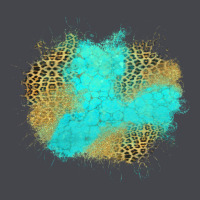 Turquoise Leopard Patch Long Sleeve Tee | Teevron