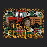 Merry Christmas Farm Tractor Vintage Tee | Teevron