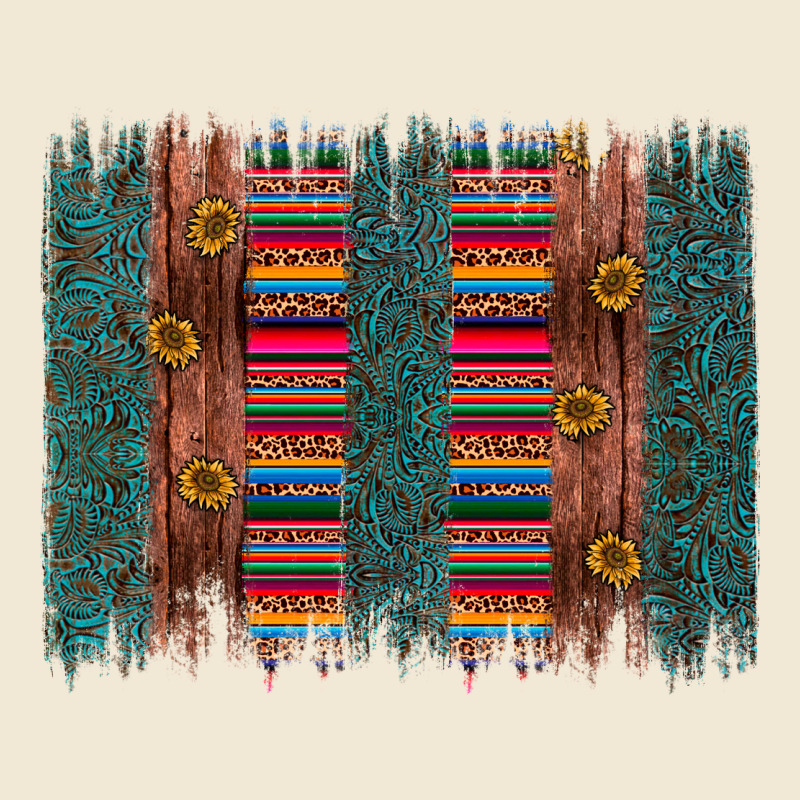 Sunflower Serape Brush Stroke Premium Tee by Artiststas | Teevron