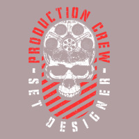 Production Crew Set Designer Movie Film Halloween Skull Vintage Hoodie | Teevron