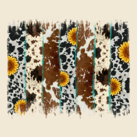 Sunflower Cowhide Brush Stroke Premium Tee | Teevron