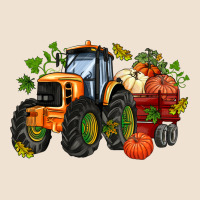 Fall Tractor With Pumpkin Urban Hoodie | Teevron