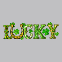 St. Patrick's Day Lucky With Clovers And Horseshoe Long Sleeve Tee | Teevron