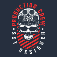 Production Crew Set Designer Movie Film Halloween Skull Zipper Hoodie | Teevron