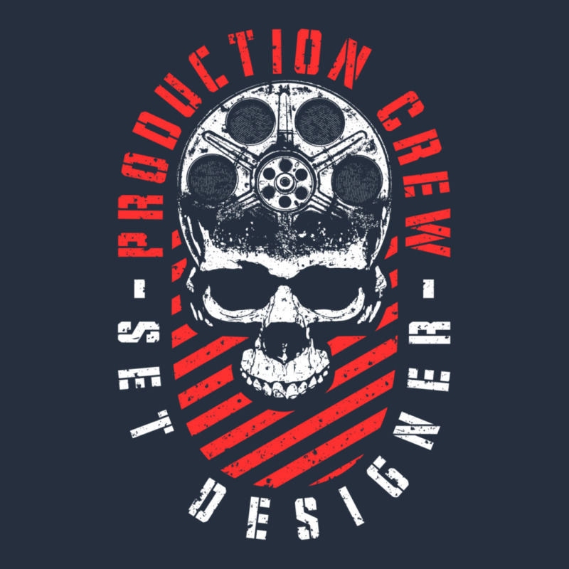 Production Crew Set Designer Movie Film Halloween Skull Zipper Hoodie by minhPixels | Teevron