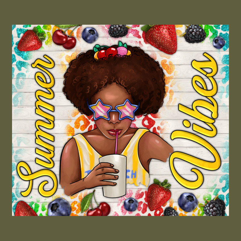 Summer Vibes Afro Kid Vintage Tee by TumblerDesignByShophia | Teevron
