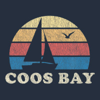Coos Bay Or Vintage Sailboat 70s Throwback Sunset Zipper Hoodie | Teevron