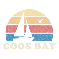 Coos Bay Or Vintage Sailboat 70S Throwback Sunset | Teevron