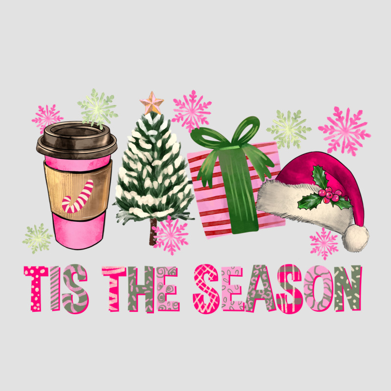Pink Christmas Tis The Season Premium Hoodie by FaDigitalArtStudio | Teevron