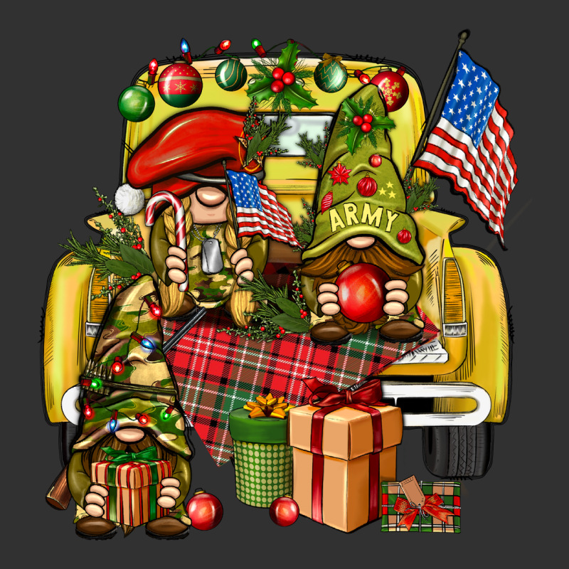Christmas Army Gnomes Truck 4th Of July Urban Heavy Tee by HowdyJamesFarm | Teevron