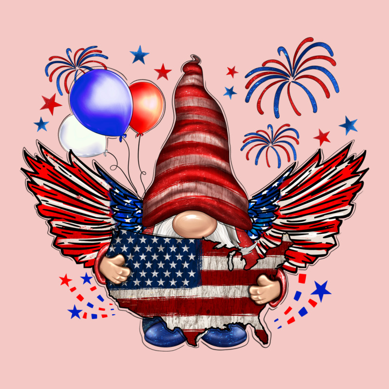 Gnome With 4th Of July Elements Urban Heavy Tee by HowdyJamesFarm | Teevron