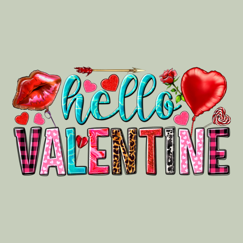 Hello Valentine Long Sleeve Tee by HowdyJamesFarm | Teevron