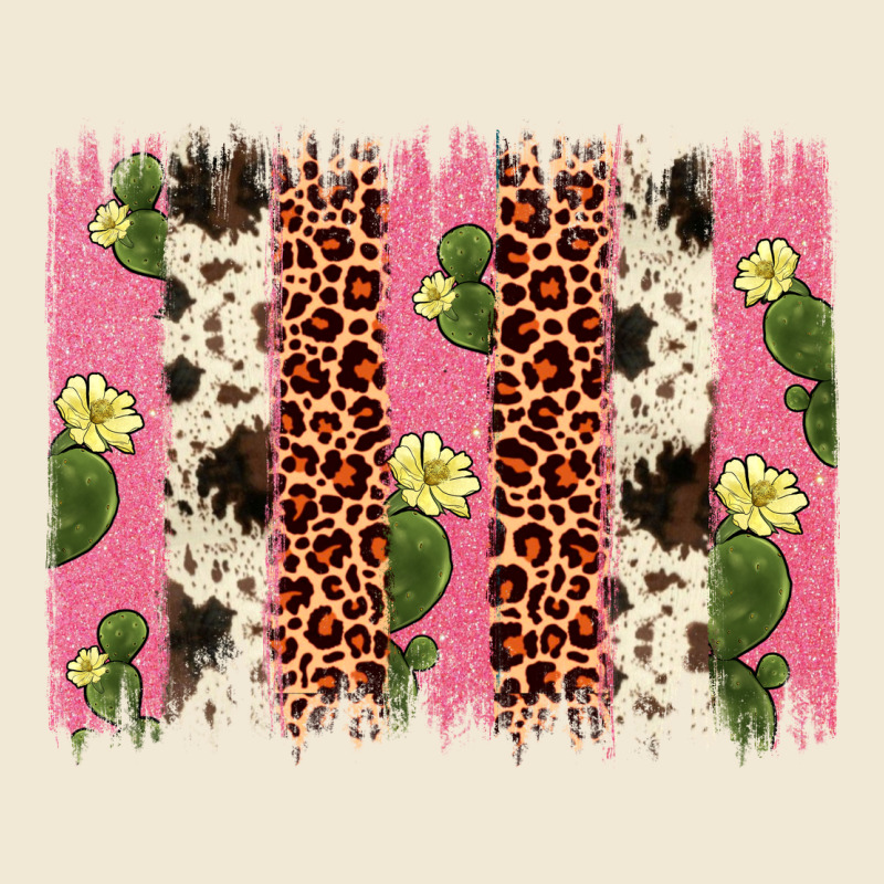 Cactus Leopard Cowhide Brush Stroke Premium Tee by Artiststas | Teevron