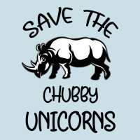 Save The Chubby Unıcorns Ladies Tee | Teevron