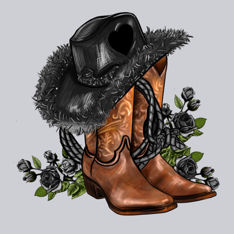 Black Cowgirl  And Roses Urban Hoodie by AdoDesignShop | Teevron