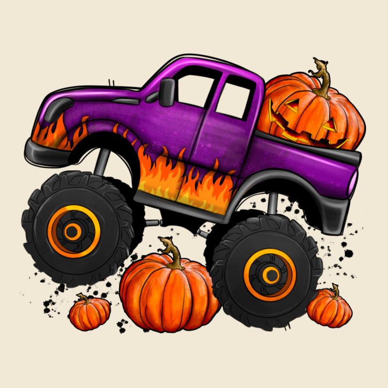 Halloween Jack O Lantern Monster Truck Ladies Tee by Jasminsmagicworld | Teevron