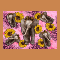 Baby Elephant Sunflowers Kid's Bottle Heavyweight Hoodie | Teevron