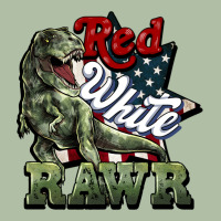 Red White Rawr 4th Of July Urban Heavy Tee | Teevron