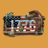 Eat. 1776 Eagle 4th Of July Urban Heavy Tee | Teevron