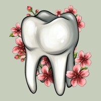 Floral Tooth Ladies Tee | Teevron