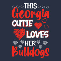 This Georgia Cutie Loves Her Bulldogs Fun Football Urban Hoodie | Teevron