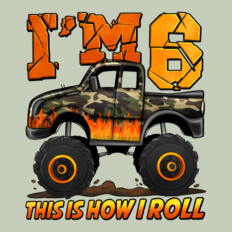 I'm Six This Is How I Roll Monster Truck Birthday Ladies Tee by Jasminsmagicworld | Teevron