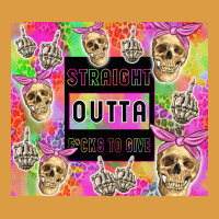 Straight Outta Fucks To Give Urban Heavy Tee | Teevron