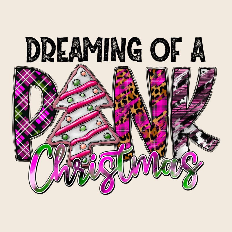 Dreaming Of A Pink Christmas Zipper Hoodie by CowhideDigitalArt | Teevron