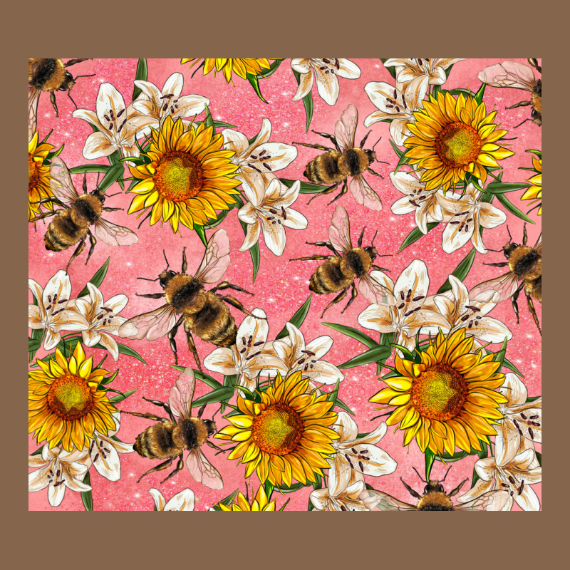 Bees And Flowers Premium Tee by Artiststas | Teevron