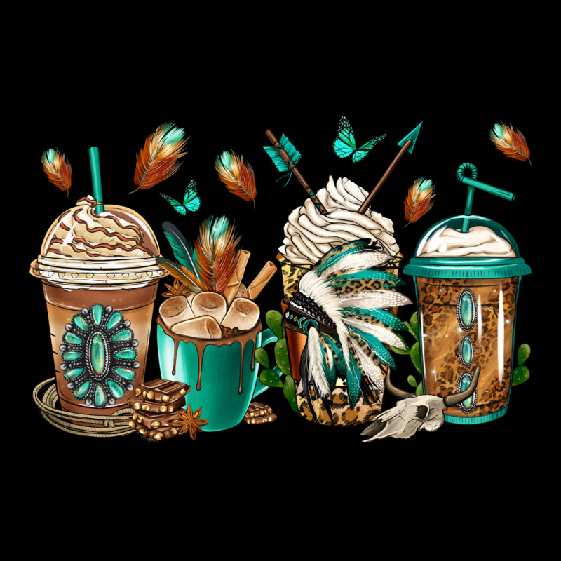 Indian Headdress Coffee Cups Premium Tee by Jasminsmagicworld | Teevron