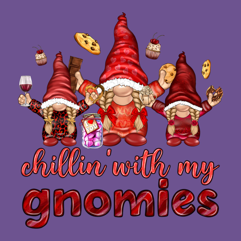 Chilling With My Gnomies Valentine's Day Vintage Tee by HowdyJamesFarm | Teevron