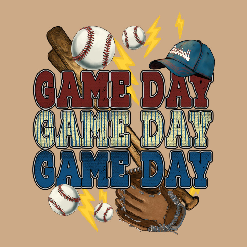 Game Day Lightning Bolt Baseball Vintage Hoodie by HowdyJamesFarm | Teevron