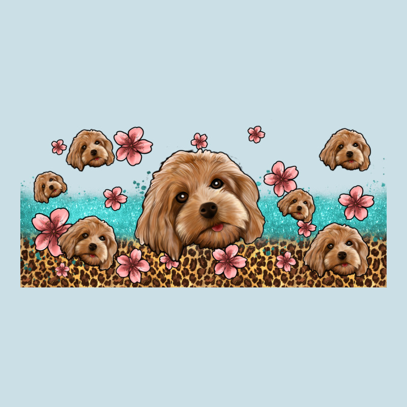 Floral Cockapoo Ladies Tee by Jasminsmagicworld | Teevron