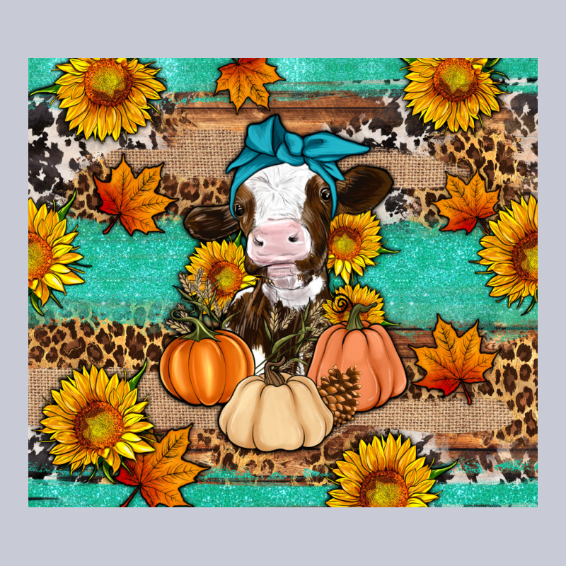 Cow Fall Pumpkin Heavyweight Hoodie by Artiststas | Teevron