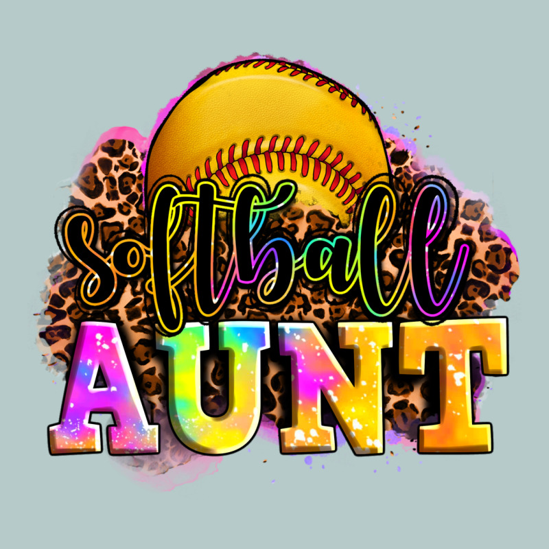 Softball Aunt Heavy Core Tee by LillyAllenDesigns | Teevron