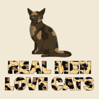 Real Men Love Cats Ladies Tee | Teevron