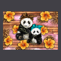 Mama Panda And Baby Panda Heavyweight Hoodie | Teevron