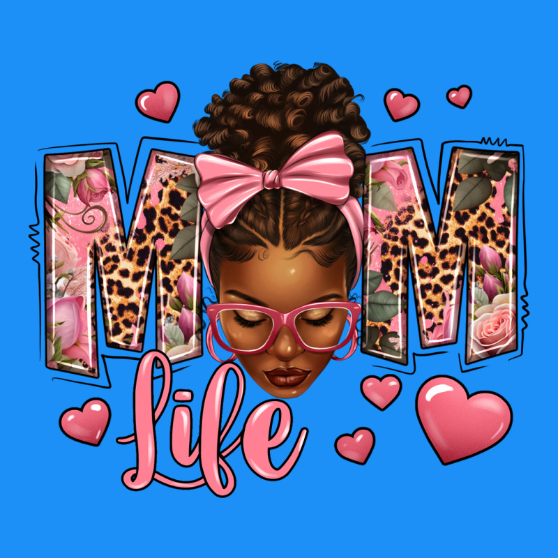 Afro Messy Bun Mom Life Classic Tee by texasbilliewilder | Teevron