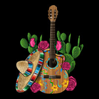 ,mexican Sombrero Guitar Rose Cactus Premium Tee | Teevron