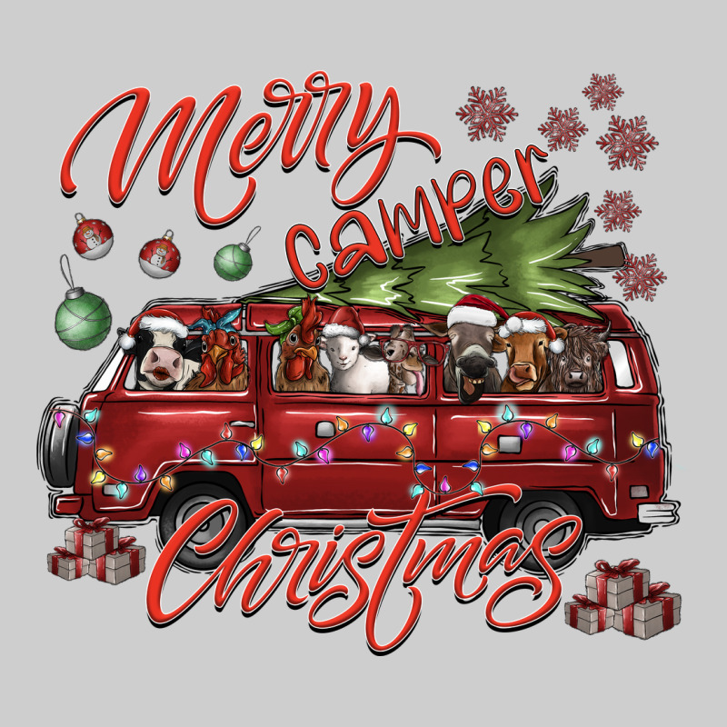 Merrycamperchristmas Premium Tee by SublimationCraftShop | Teevron